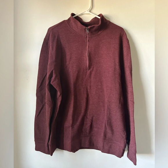 Denver Hayes 1/4 Zip Pullover Long Sleeve - Picture 1 of 3